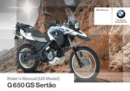 Motorcycle, you chose various items of custom equipment. Bmw G 650 Gs Sertao Rider S Manual Pdf Download Manualslib