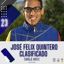 José Felix Quintero es el Venezolano N°23 clasificado a Tokyo