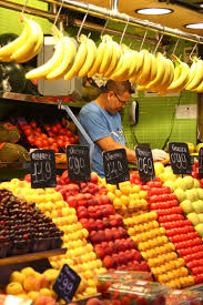 Traditional Market In Barcelona Traditional Market Fruits And Veggies Fresh Market