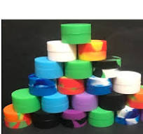 7ml Silicone Non-Stick Round Jar Wax / Oil Multi-Use ...