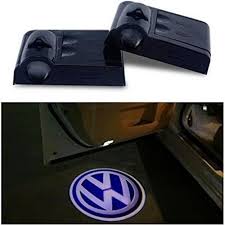 2x Door Light Car Decoration Logo Led Laser Projector Ghost Shadow Light For Volksvagen Volkswagen Jetta Car Volkswagen Touareg