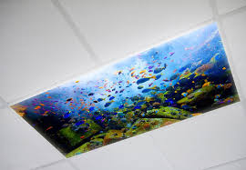 Ocean Fluorescent Light Covers Sea Life Ceiling Light Panels Fluorescent Light Covers Florescent Light Cover Light Covers