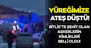 Kolordu komutanı korgeneral osman erbaş da şehit oldu. Son Dakika Haberi Bitlis Te Sehit Olan Askerlerimizin Kimlikleri Belli Oldu Son Dakika Haberler