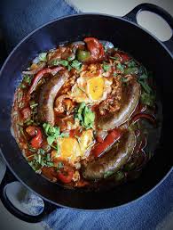 Chakchouka Med God Polse Og Egg Maj Britt Aagaard Mat Koriander Oppskrifter