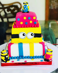 Set aside in large ziplock bag. Cake Arts Minions Theme Birthday Cake Structure Cake Facebook