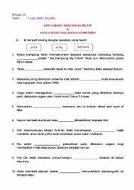 Maybe you would like to learn more about one of these? Kata Hubung Pancangan Relatif Komplemen Language Malay Grade Level 5 School Subject Bahasa Melayu Bm Main Content Tatab Word Bank Your Teacher Workbook