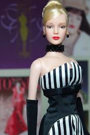 Black White Ball Sydney Chase Miniature Dress Fashion Dolls Barbie Fashion