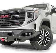 Fab Fours GS23-X5851-1 GMC Sierra 1500 2022-2024 Matrix Front Bumper Winch  Ready No Guard