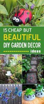 See more ideas about garden art, garden, garden projects. 15 Cheap But Beautiful Diy Garden Decor Ideas Diy Garden Decor Diy Garden Garden Art Diy