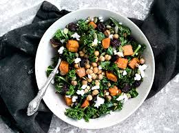 Expired Domain Expired Recipe Roasted Sweet Potatoes Kale Salad Vegetarian Recipes Lunch