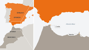 Ceuta und die andere nahe gelegene spanische exklave melilla haben die einzige landgrenze der europäischen union mit dem afrikanischen spanien gewährt marokkanern keinen asylstatus. Massenansturm Von Fluchtlingen Auf Ceuta Aktuell Europa Dw 23 04 2016