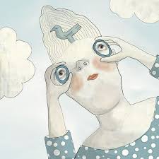 Bird With Red Cheeks Looking For Birds Giclee Art Print Face A Day Project Red Cheeks Factory With Images Bird Illustration Illustration Art