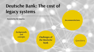 Db regio ag is the subsidiary of deutsche bahn that operates passenger trains on short and medium distances in germany. Deutche Bank The Cost Of Legacy System By Lea Curtet
