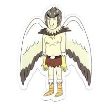 Birdman Rick And Morty Rick And Morty Bird Person Car Magnet Rick And Morty Characters Rick And Morty Tattoo Rick And Morty