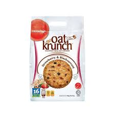 Made from the natural goodness of oats. Munchy S Oat Krunch Straberry Blackcurrant 416g Shopifull