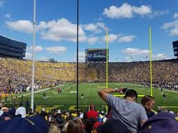 Michigan Stadium Section 12 Home Of Michigan Wolverines