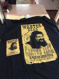 Experience the nostalgia and capture the moments that will live in sports entertainment history! My Autographed Cactus Jack T Shirt Squaredcircle