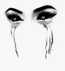 Here is where you will start sketching in more detailing to the demon skulls head. Tears Eyes Beauty Evil Possessed Devil Blackeyes Transparent Black Tears Png Png Download Kindpng