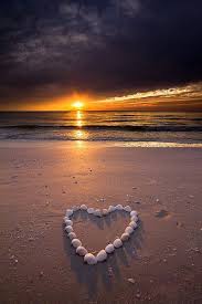 Herz Am Strand Strandlandschaft Bilder Naturbilder
