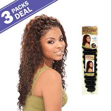 My own hip length hair has natural texture. Amazon Com Multi Pack Deals Janet Collection Human Hair Blend Braids Encore La Vie New Deep Bulk 18 3 Pack 1 Beauty