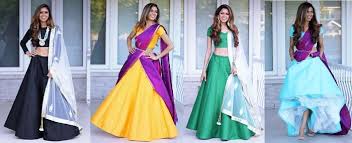 A black banarasi silk saree can be worn with a sleeveless contrast blouse, probably of an olive green one. Tia S Cancan Saree Travels