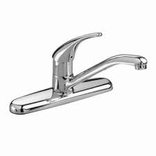 Fitting shall be american standard model # 7075.__. American Standard 4175 500f15 002 Polished Chrome Colony Soft Water Conscious Kitchen Faucet Faucetdirect Com