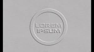 Download Photoshop Tutorial Embossed Paper Logo Design Youtube PSD Mockup Templates