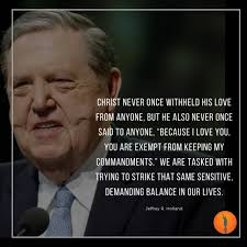 The Two Most Important Paragraphs from Elder Holland's Recent Address At  Brigham Young University