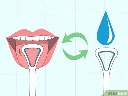 In one slow, smooth motion, pull the scraper from back of your tongue to the front. How To Use A Tongue Scraper 13 Steps With Pictures Wikihow Health