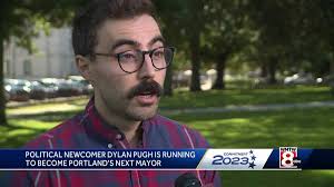 Political newcomer Dylan Pugh