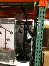 Light up your space with modern table lamps. Bridgeport Designs Pulley Table Lamp Costcochaser
