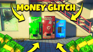 How To Get Money Glitch With Soda Vending Machine Ii Unlimited Money Glitch Youtube