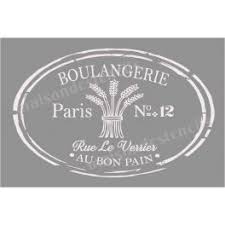 Boulangerie Label 12x18 Stencil French Stencil Boulangerie Stencils