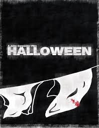 Black And White Horror Movie Posters Minimalist Movie Poster For Halloween One Of My Favorite Horror Movies And One Of My Favorite Pieces Of Art I Ve Halloween Film Horror Posters Movie Artwork