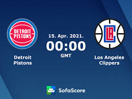 We hope you enjoy our growing collection of hd images to use as a background or home screen for your. Detroit Pistons Los Angeles Clippers Live Score Video Stream And H2h Results Sofascore