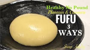 It consists of starchy foods—such as cassava, yams, or plantains—that have been boiled, pounded, and rounded into balls; How To Make Authentic Ghana Fufu Without Pounding 3 Ways Youtube