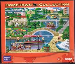Maybe you would like to learn more about one of these? Hometown Collection Featuring The Art Of Heronim River Walk 1000 Piece Puzzle Hometown Collection Http Www Amazon Com Dp B008jfxn3o Hometown River Walk River