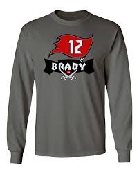Espn's adam schefter reported friday that tom brady and the buccaneers agreed to a contract. Tom Brady Tampa Bay Buccaneers Bucs Tb12 Men S Long Sleeve T Shirt Ebay