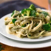 Ingredients · ▢ 2 cups milk (i use 1% or 2%) · ▢ 1 cup cottage cheese (i use 4%) · ▢ 2 tablespoons cornstarch · ▢ 4 cloves garlic, minced · ▢ 3/ . Healthy Pasta With Vegan Alfredo Sauce Vegkitchen