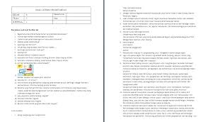 Penilaian harian tema 5 subtema 3 kelas 6. Soal Ulangan Harian Kelas 6 Tema 5 Antapedia Com