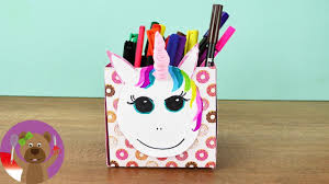 Unicorn Ide Indonesia Minuman Dan Kotak Pensil Tema Unicorn Kotak Kado Diy Youtube
