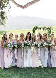 Hammersky Vineyards Wedding Photographer Napa Wedding California Bridesmaid Mismatched Bridesmaid Dresses Napa Wedding