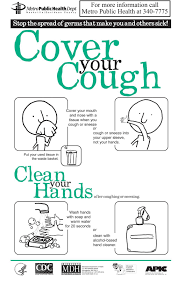 Typical Health Promotion Posters Infection Control Nursing Cough Health Promotion