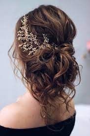 27 Ways To Wear Wedding Flower Crowns Hair Accessories Hairaccessories Want To Add Somethin In 2020 Bride Hair Accessories Curly Wedding Hair Flower Crown Hairstyle