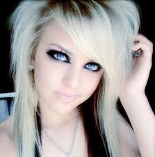 Medium length curly hair can easily achieve this kind of emo hairstyles for girls. Hairstyles Gallery Emo Hairstyles Long Hair Pictures