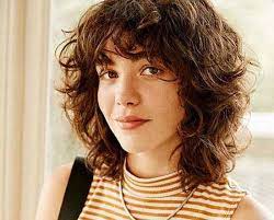 Short Curly Hair With Bangs Short Curly Haircuts Curly Hair Styles Naturally Curly Hair Styles