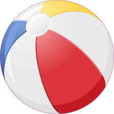 Beach Ball Clipart Black And White 4in X 4in Beach Ball Sticker Vinyl Summer Water Sports Decal Cup Stickers Beach Ball Sports Decals Vinyl Sticker