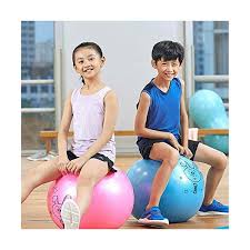 What size should a birthing ball be? Darbari Rubber Hopping Ball With Handle Size 65 Cm Kids Toys