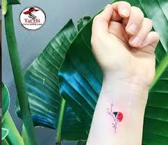Black And White Small Black And White Ladybug Tattoo Ladybug On Branch Tattoo In 2020 Lady Bug Tattoo Tattoos Small Tattoos