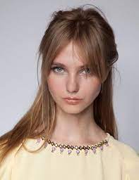 Merengue Beaded Top Long Hair Styles Hair Styles Growing Out Bangs